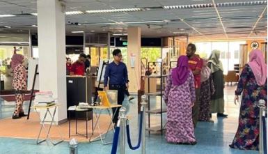 peralihan pameran bahan baru utk WOW
