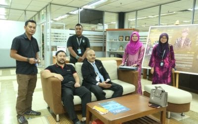 Lawatan Timbalan Pengarah merangkap Kurator bersama Staf Muzium Diraja Abu Bakar, Johor