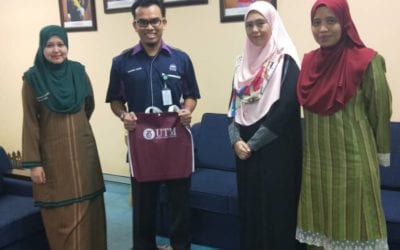 Latihan Sangkutan Pegawai USIM di Perpustakaan UTM