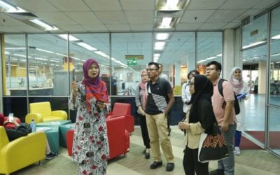 Lawatan daripada Pelajar Baharu UTMSPACE