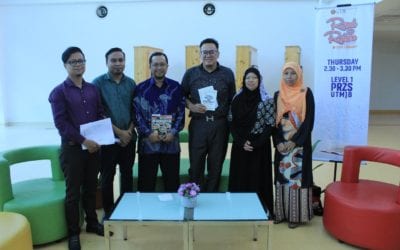Sesi Read and Relax, Siri 7/2019, Perpustakaan UTM, Bangunan Perpustakaan Raja Zarith Sofiah