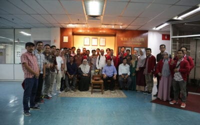 Lawatan daripada Universitas Bung Hatta, Indonesia