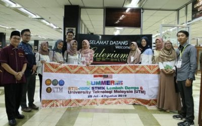 Lawatan Pelajar Sekolah Tinggi Manajemen dan Ilmu Komputer, Pagar Alam, Indonesia
