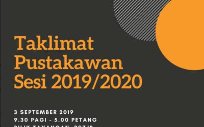 Taklimat Pustakawan Semester I 2019/2020