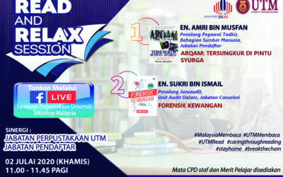Sesi Read & Relax, Siri 11/2020, Bangunan Perpustakaan Sultanah Zanariah