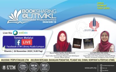 Book Sharing, Siri 19/2020, Perpustakaan UTM Kuala Lumpur