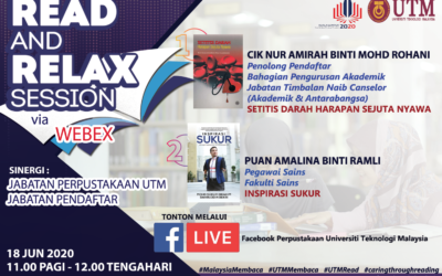 Sesi Read & Relax Online Siri 10/2020, Bangunan Perpustakaan Raja Zarith Sofiah