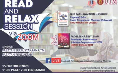 Sesi Read & Relax Online Siri 17/2020, Bangunan Perpustakaan Raja Zarith Sofiah