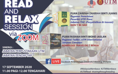 Sesi Read & Relax, Siri 15/2020, Bangunan Perpustakaan Raja Zarith Sofiah