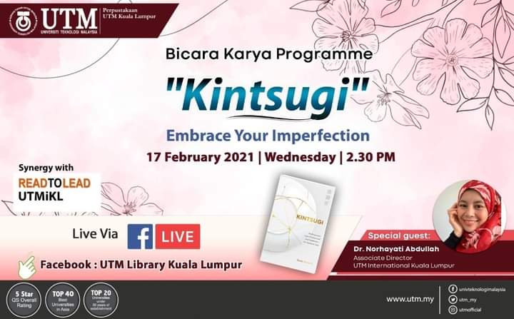 “Kintsugi” Embrace Your Imperfection