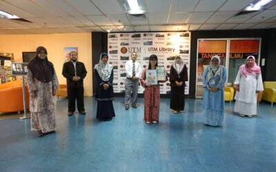 Majlis Penyampaian Hadiah Pemenang Pertandingan Mencipta Nama Baharu Sistem Katalog Atas Talian (OPAC) Perpustakaan UTM 2020