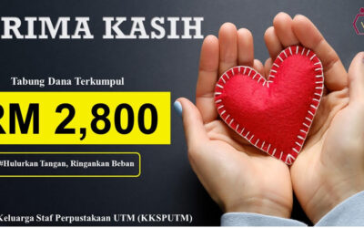 KKSPUTM Prihatin Teruskan Usaha Membantu Staf Perpustakaan UTM PKP 3.0