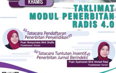 Taklimat Modul Penerbitan Radis 4.0