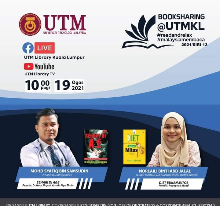 Program Book Sharing Siri 13/2021, Perpustakaan UTM Kuala Lumpur