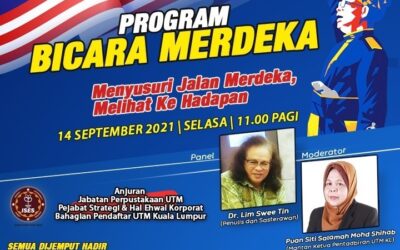 Program Bicara Merdeka : Menyusuri Jalan Merdeka, Melihat Ke Hadapan