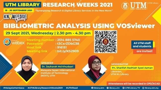 K-Sharing: Bibliometric Analysis using Vosviewer