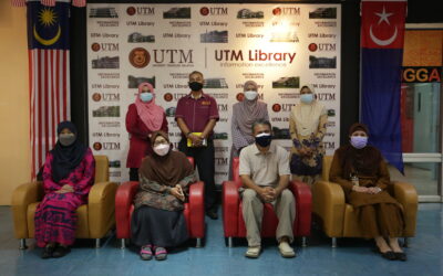 Lawatan Dr Ghazali Mohamed Fadzil ke Perpustakaan UTM Johor Bahru