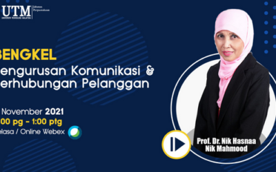 Bengkel Pengurusan Komunikasi & Perhubungan Pelanggan