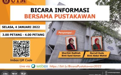 Bicara Informasi Bersama Pustakawan UTM Kuala Lumpur