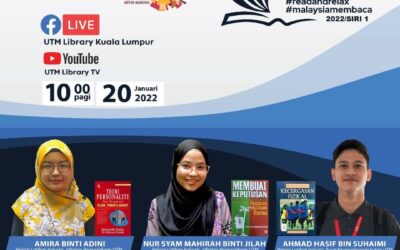 Program Book Sharing, Siri 1/2022, Perpustakaan UTM Kuala Lumpur