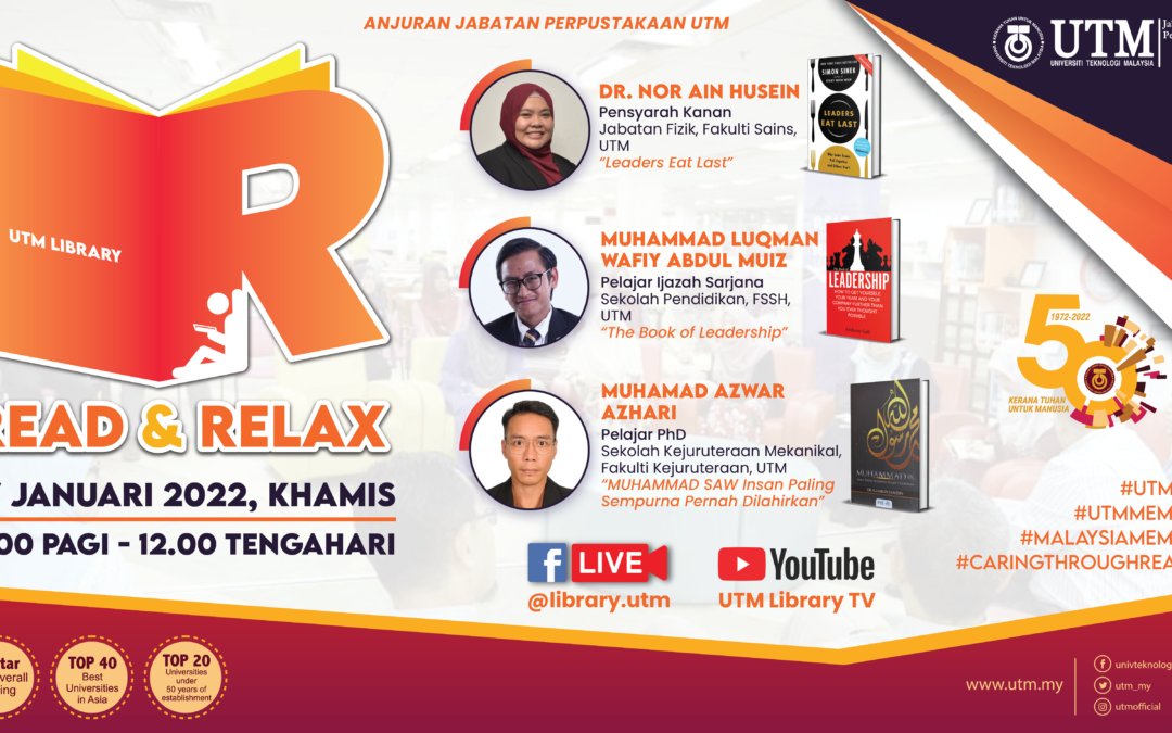 Read & Relax Siri 2/2022, Bangunan Perpustakaan Sultanah Zanariah