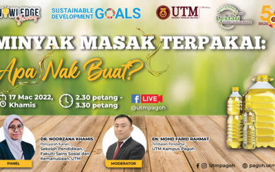 K-Sharing “Minyak Masak Terpakai: Apa Nak Buat?”
