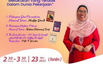 Program Bicara Karya “Melakukan Yang Terbaik Dalam Dunia Pekerjaan”