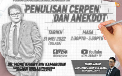Hari Kokurikulum Mingguan UTM: Penulisan Cerpen dan Anekdot