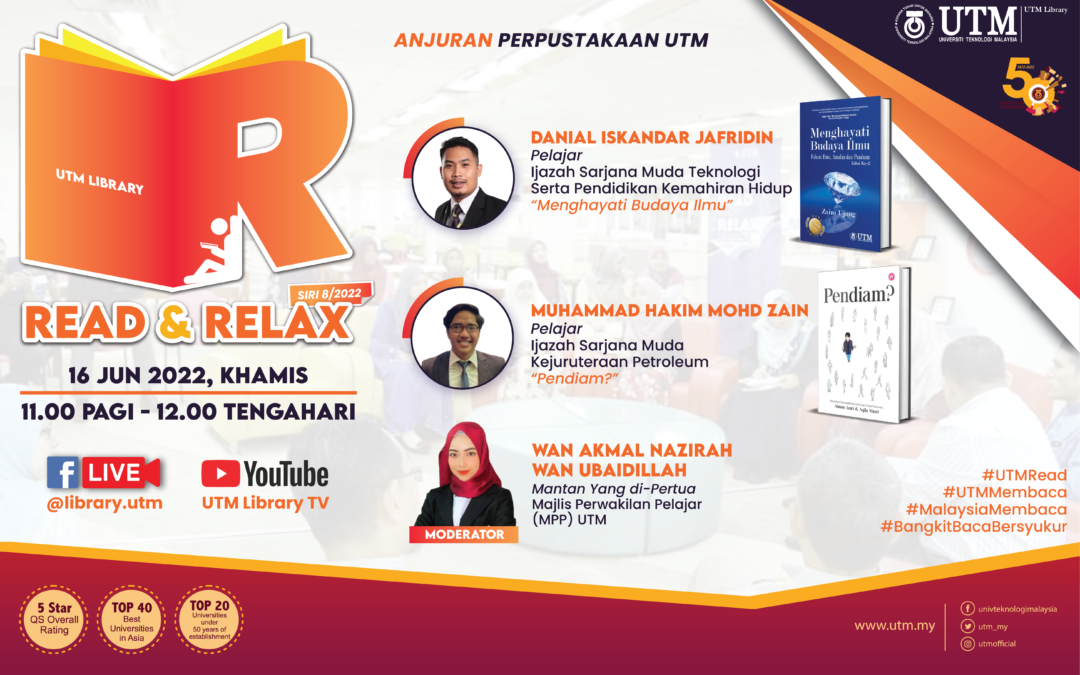 Sesi Read & Relax Siri 8/2022, Bangunan Perpustakaan Sultanah Zanariah