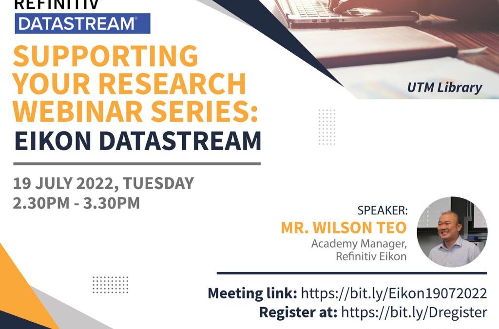 Supporting Your Research Webinar Series: Eikon Datastream