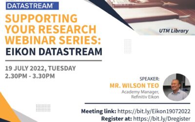 Supporting Your Research Webinar Series: Eikon Datastream