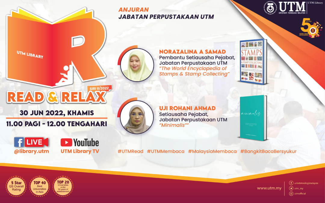 Sesi Read & Relax Siri 9/2022, Bangunan Perpustakaan Sultanah Zanariah