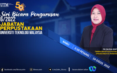 Siri Bicara Pengurusan Bil 6/2022: Bahagian Perancangan & Pembangunan