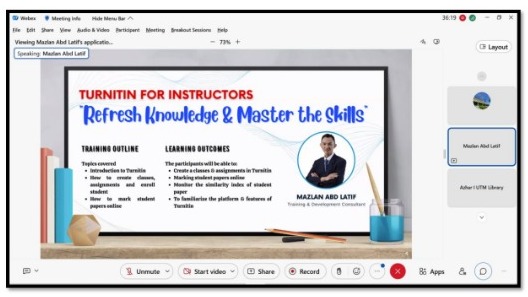 Supporting Your Research Webinar Series: Turnitin for Instructors for October 2022