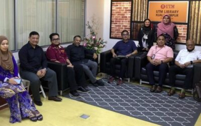 Lawatan Panel Penilai Audit bagi Audit Akreditasi (Kitaran Baharu), Perpustakaan UTM Kuala Lumpur
