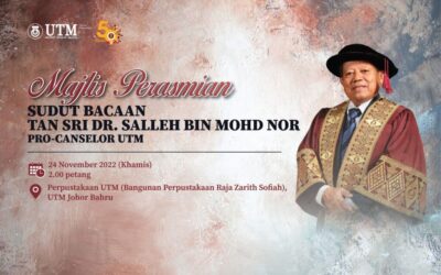 Majlis Perasmian Sudut Bacaan Tan Sri Salleh bin Mohd. Nor