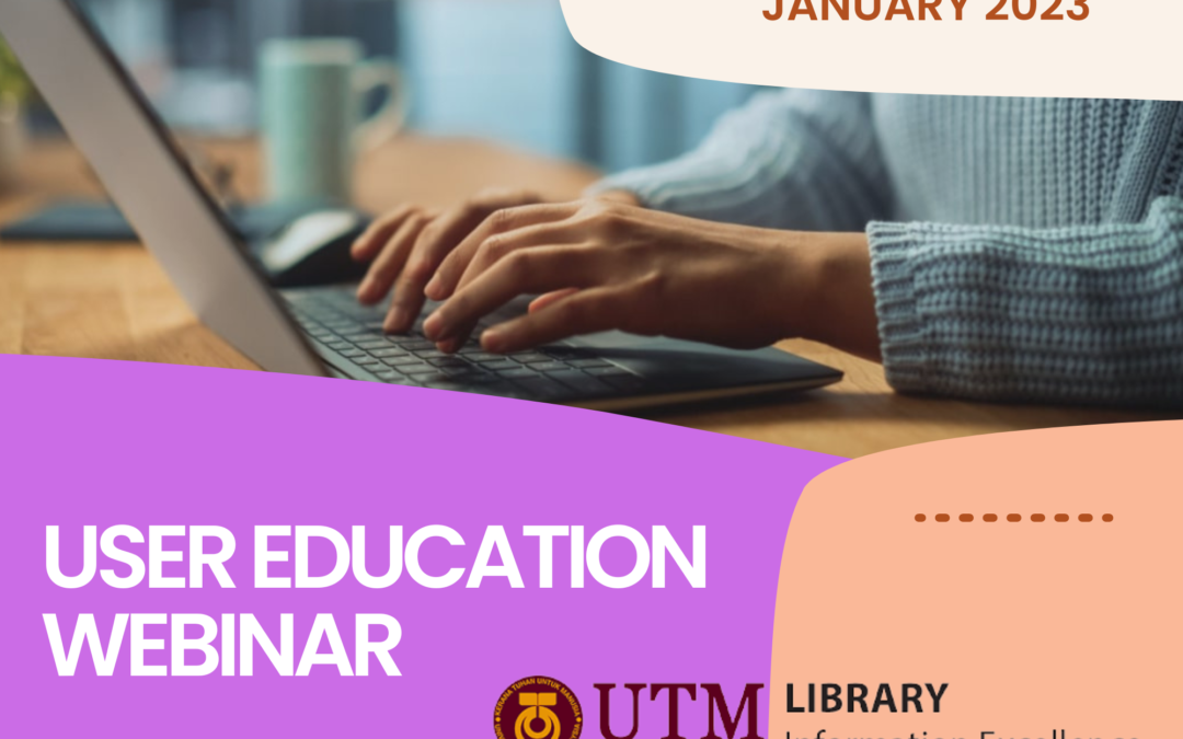 User Education Webinar for January 2023