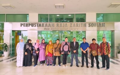 Lawatan Universitas Tanjungpura, Indonesia ke Perpustakaan Raja Zarith Sofiah (PRZS)