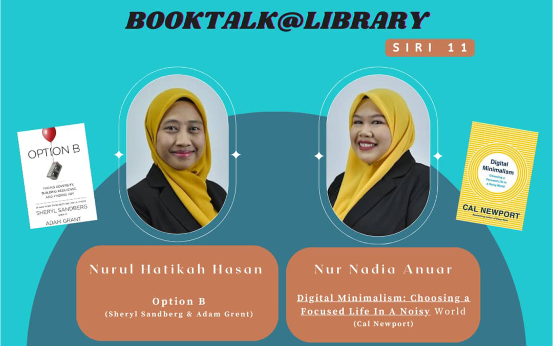 BookTalk@Library Siri 11/2023, Perpustakaan UTM Kuala Lumpur