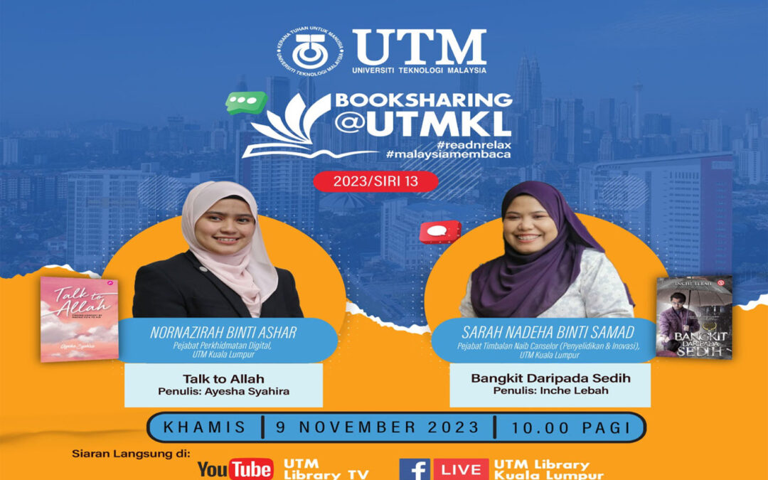 Program BookSharing@UTMKL Siri 13/2023, Perpustakaan UTM Kuala Lumpur