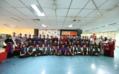 Lawatan pelajar Maahad Tahfiz Al Iman, Tanjung Sedili ke Perpustakaan Sultanah Zanariah UTM JB