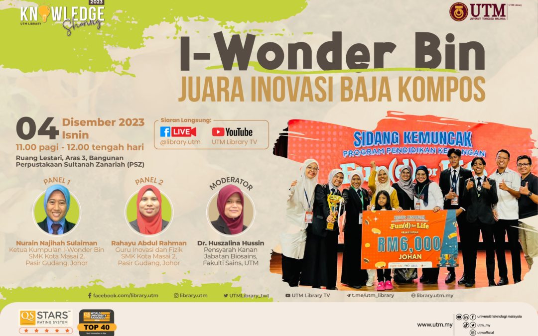 Program K-Sharing I-Wonder Bin : Juara Inovasi Baja Kompos