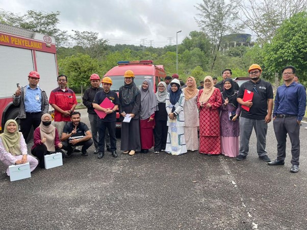 Taklimat dan Latihan Kebakaran Jabatan Perpustakaan UTM, Universiti Teknologi Malaysia