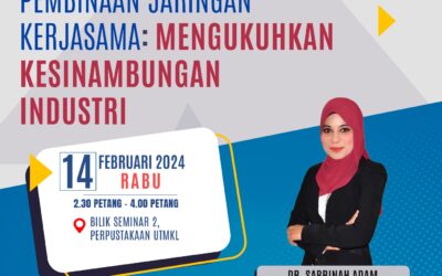 Program K-Sharing : Pembinaan Jaringan Kerjasama : Mengukuhkan Kesinambungan Industri