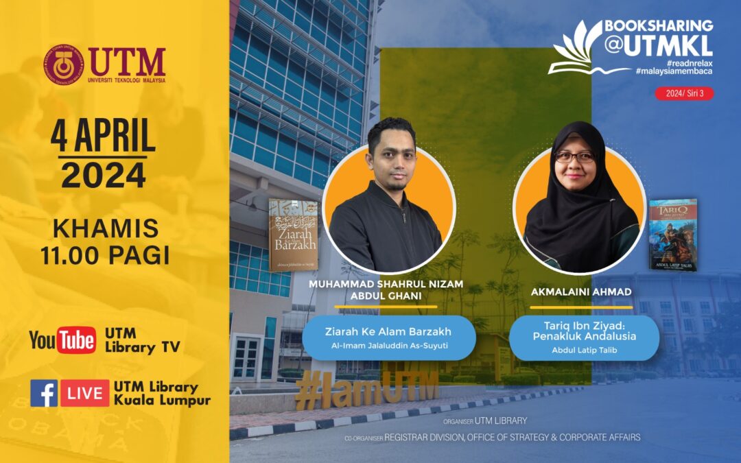 Program Book Sharing@UTMKL 3/2024, Perpustakaan UTM Kuala Lumpur