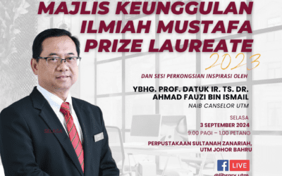 Sesi Perkongsian Inspirasi Mustafa Prize Laureate 2023