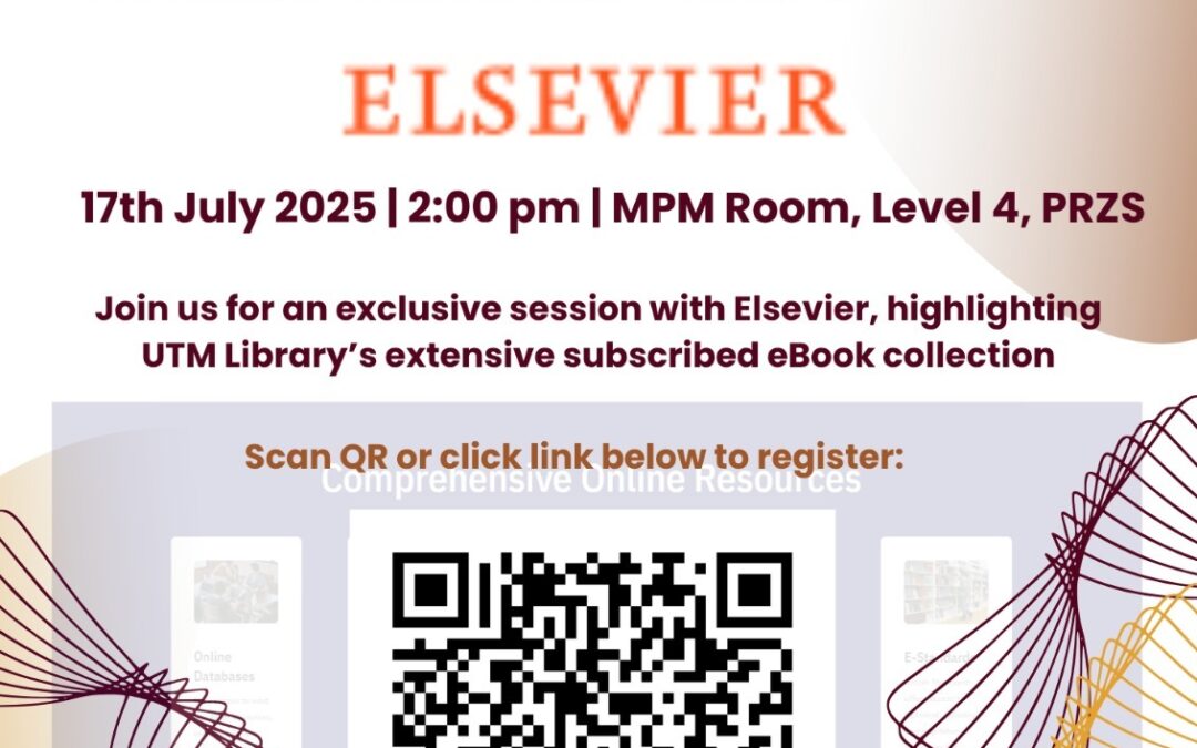 Sesi Taklimat: Digital Transformation of Teaching & Learning with eBooks by Elsevier