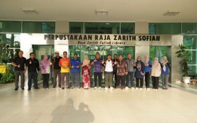 Lawatan Semakan Kemudahan Orang Kelainan Upaya Dan Berkeperluan Khas Di Bangunan Perpustakaan Raja Zarith Sofiah Bersama Pendaftar UTM