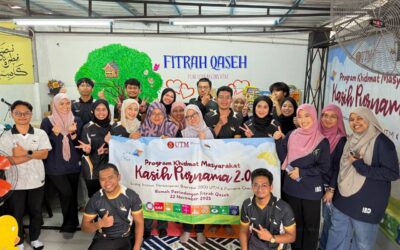 Program Khidmat Masyarakat Sumbangan Buku Kepada Rumah Perlindungan Qaseh Fitrah, Taman Dato Onn, Johor Bahru