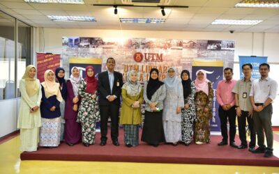 Kunjungan Rasmi Ketua Kampus UTM Kuala Lumpur ke Perpustakaan Memperkasa Agenda UTM ASCEND.